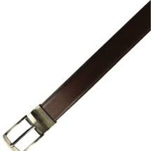 Perry Ellis Black Leather Belt
